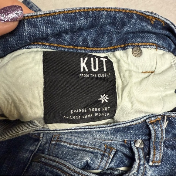 Kut from the Kloth size 14 Jeans Catherine style boyfriend fit dark wash - Picture 6 of 8